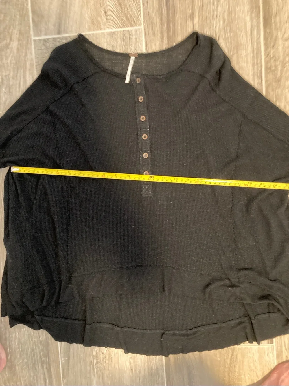 Free People black knit XS